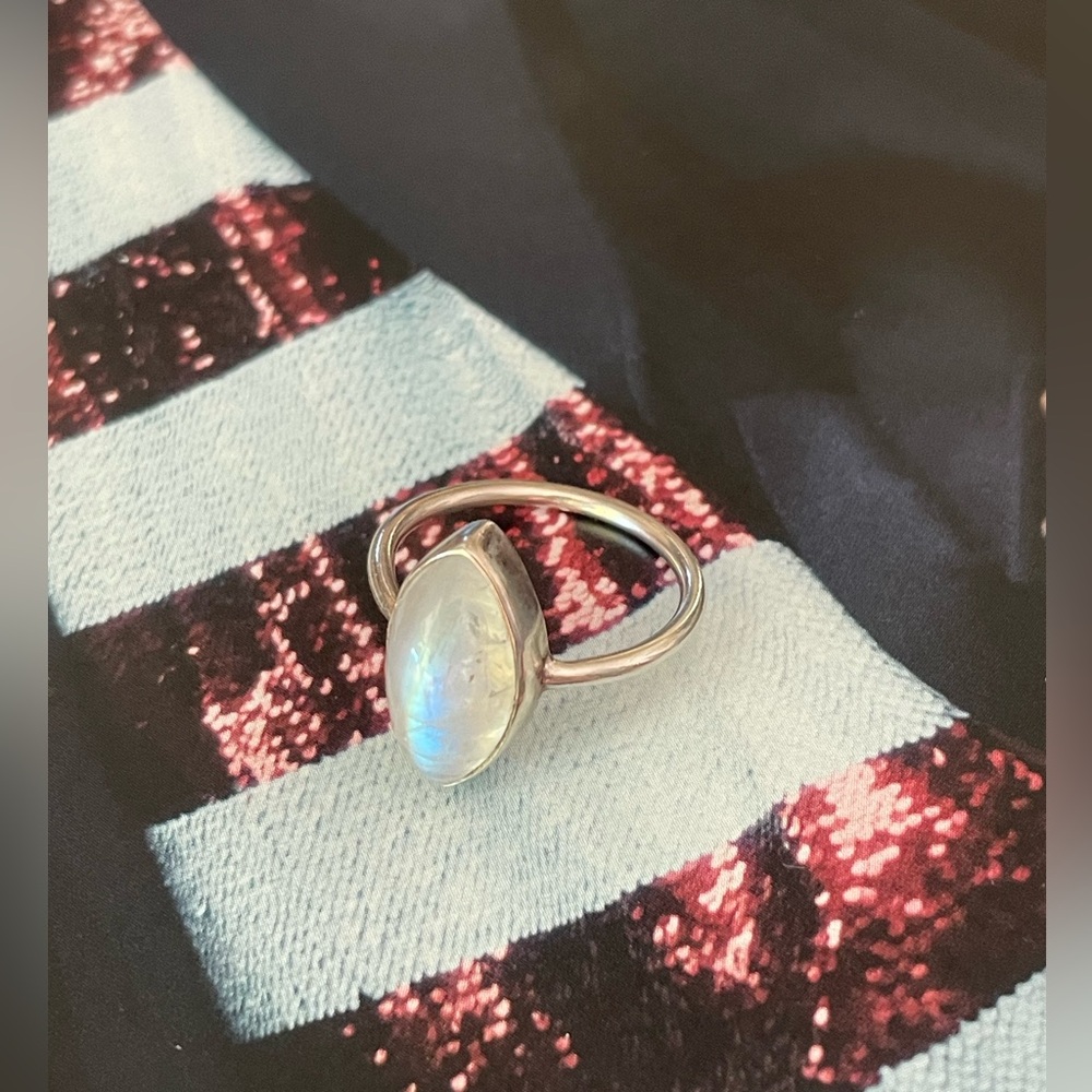 Moonstone ring
